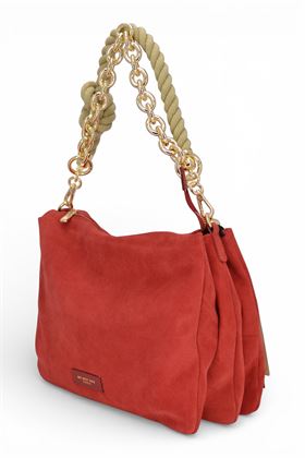 Borsa My Best Bag in camoscio colore rosso. MY BEST BAG | 2028-ROSSO